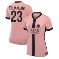 Paris Saint-Germain Randal Kolo Muani #23 3rd trikot Frauen 2024-25 Kurzarm